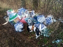 Müllfund auf dem Weg nach Bielen (Foto: A.Knoblauch) Müllfund auf dem Weg nach Bielen (Foto: A.Knoblauch)