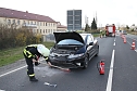 Unfall auf der Kasseler Landstra&szlig;e (Foto: S. Dietzel)