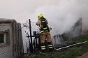Gartenlaubenbrand im Nordh&auml;user Kastanienweg (Foto: S. Dietzel)