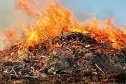 Osterfeuer bei Krimderode (Foto: agl)