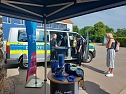 Die Nordth&uuml;ringer Polizei stellte sich vor (Foto: privat)