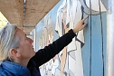 Ist das schon Geschichte? - das Wandbild an der Frauenberg-Turnhalle wird erhalten (Foto: agl)