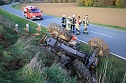 Traktorunfall bei Steigerthal gestern Nachmittag (Foto: S.Dietzel)