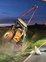 Traktorunfall bei Steigerthal gestern Nachmittag (Foto: S.Dietzel)