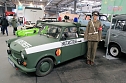 Peter Blei auf der Erfurter Automesse (Foto: Peter Blei)