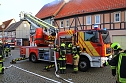 Geb&auml;udebrand in Heringen  (Foto: S.Dietzel)