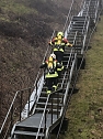 S&uuml;dharzer Feuerwehrleute beim 2. Oberhofer Treppenlauf (Foto: C.Burkert)