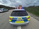 Auffahrunfall auf der Autobahn (Foto: S.Dietzel) Auffahrunfall auf der Autobahn (Foto: S.Dietzel)