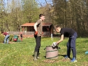 Arbeitseinsatz im Neust&auml;dter Waldbad (Foto: F&ouml;rderverein Waldbad Neustadt)