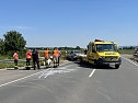 Unfall heute Mittag bei Bielen (Foto: S.Dietzel) Unfall heute Mittag bei Bielen (Foto: S.Dietzel)