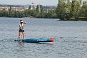 Grand Slam auf dem Wasser: beim EVN Sup Cup traf sich heute wieder die Elite der Stehpaddler auf dem Sundh&auml;user See (Foto: agl)