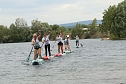 Grand Slam auf dem Wasser: beim EVN Sup Cup traf sich heute wieder die Elite der Stehpaddler auf dem Sundh&auml;user See (Foto: agl)