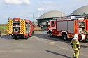 Feuerwehr&uuml;bung an der Biomethananlage in Bielen (Foto: oas)