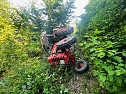 Schwerer Unfall im Wald zwischen Gro&szlig;furra und Strau&szlig;berg (Foto: S. Dietzel)