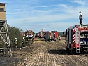Feuer in der Goldenen Aue (Foto: Die am Einsatz beteiligten Feuerwehren)