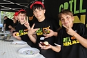 Die "Grill Ninjas" der KKS (Foto: agl) Die "Grill Ninjas" der KKS (Foto: agl)