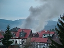 Brand in Ellrich (Foto: Frank Striegnitz)