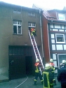 Brand in Ellrich (Foto: M. Ehrhold)