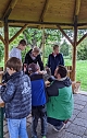 Basteltag am Scheunenhof (Foto: Landschaftspflegeverband S&uuml;dharz/Kyffh&auml;user)