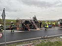 Unfall auf dem Autobahnzubringer (Foto: S.Dietzel)