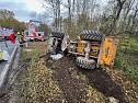 Unfall zwischen Petersdorf und Nordhausen (Foto: S. Dietzel)