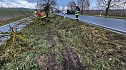 Unfall bei Heringen (Foto: Feuerwehr Heringen / Silvio Dietzel)