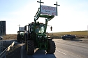 Bauernprotest an der B243 (Foto: agl) Bauernprotest an der B243 (Foto: agl)
