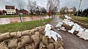 Hochwasser bei Sundhausen, Meldestufe 3 erreicht (Foto: Silvio Dietzel)