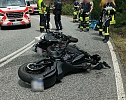 Bikerunfall am Kyffhäuser (Foto: Feuerwehr/S.Dietzel) Bikerunfall am Kyffhäuser (Foto: Feuerwehr/S.Dietzel)