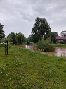 Hochwasser in Sundhausen (Foto: S. Dietzel)