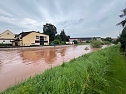 Hochwasser in Sundhausen (Foto: S. Dietzel)