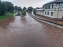 Hochwasser in Sundhausen (Foto: S. Dietzel)