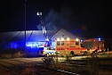 In Nordhausen mussten in der Nacht brennende Fahrzeuge gel&ouml;scht werden (Foto: S. Dietzel)