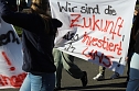 Protestdemo gegen die schlechten Bedingungen an der Regelschule in Niedrsachswerfen (Foto: oas)