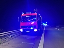 Unfall auf der A 38 (Foto: S.Dietzel)