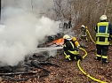 Feuerwehreinsatz auf dem alten Campingplatz bei Hainrode (Foto: S. Dietzel)