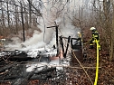 Feuerwehreinsatz auf dem alten Campingplatz bei Hainrode (Foto: S. Dietzel)