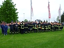 Wasser marsch in Bielen (Foto: Feuerwehr)