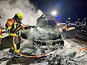 Auto brannte aus (Foto: Feuerwehr Heringen/Silvio Dietzel)
