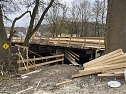 Neubau der Brücke in Krimderode (Foto: vgf) Neubau der Brücke in Krimderode (Foto: vgf)