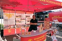 Peter Blei unterwegs auf dem Rolandsfest (Foto: Peter Blei)