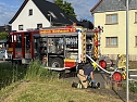 Brand in Salza am Morgen (Foto: S.Dietzel)