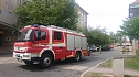 Feuerwehreinsatz in der Predigerstra&szlig;e in Nordhausen (Foto: agl)