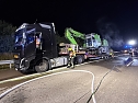 LKW-Brand auf der A38 (Foto: S.Dietzel/ Feuerwehr) LKW-Brand auf der A38 (Foto: S.Dietzel/ Feuerwehr)