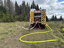 Waldbrandübung der Feuerwehren (Foto: Feuerwehr) Waldbrandübung der Feuerwehren (Foto: Feuerwehr)