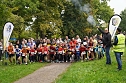 Der HSG Nachwuchs beim Stadtpark Lauf in Sondershausen (Foto: HSG Nordhausen)