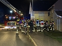 Wohnhaus in Flammen (Foto: S. Dietzel)