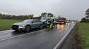Unfall auf der B243 (Foto: S. Dietzel)