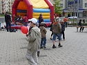 Kindertags-Feier auf dem Parkplatz (Foto: nnz)
