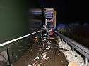 Ein Lkw-Unfall ereignete sich auf der A38. (Foto: Silvio Dietzel)